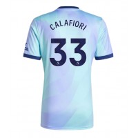 Arsenal Riccardo Calafiori #33 Kolmaspaita 2024-25 Lyhythihainen